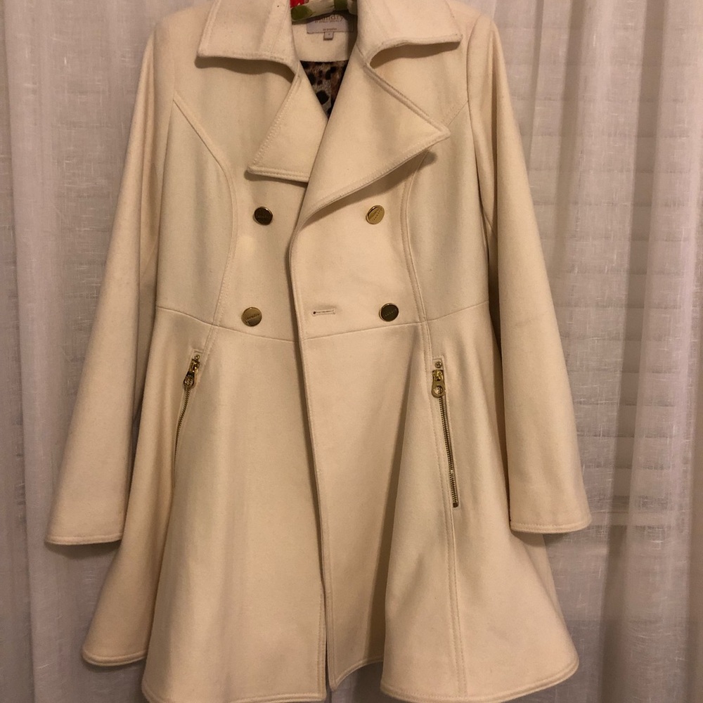 Cream Peacoat